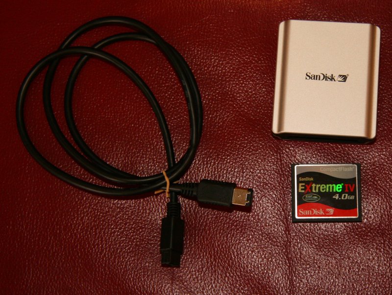 Compact Flash Card Reader Firewire