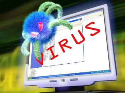 Computer Viruses Cartoon