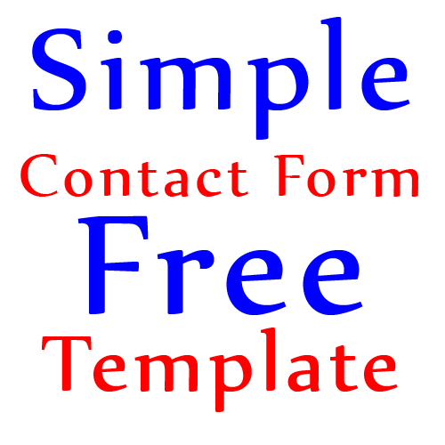 Contact Us Form Template Html