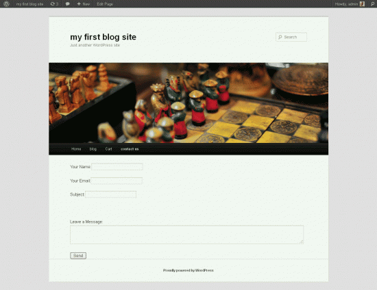 Contact Us Page Template