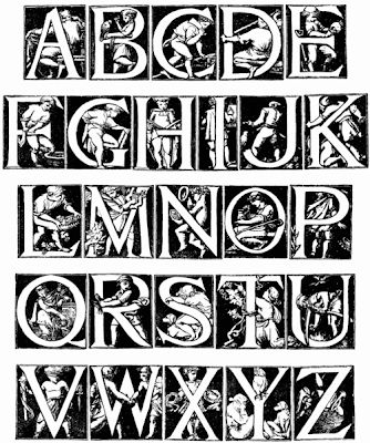 Cool Lettering Fonts Alphabet