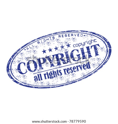 Copyright Logo Text