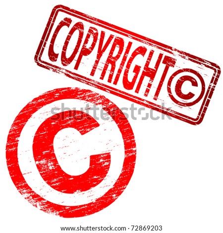Copyright Logo Text