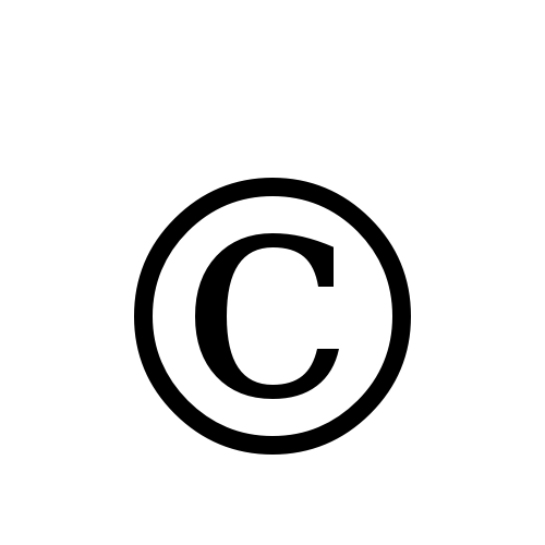 Copyright Sign