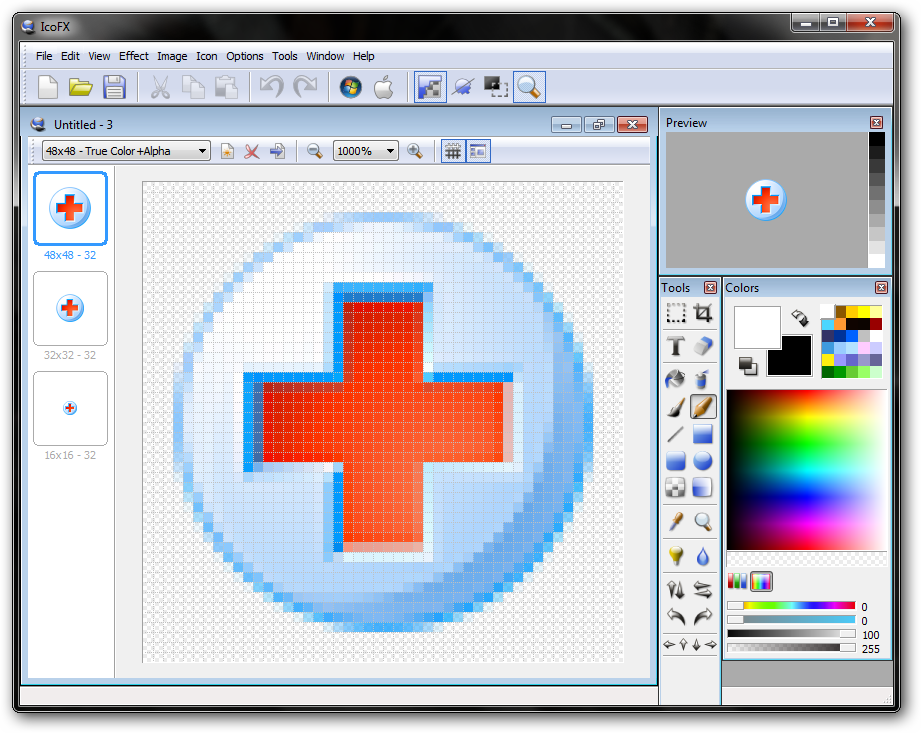 Create Icon File From Png