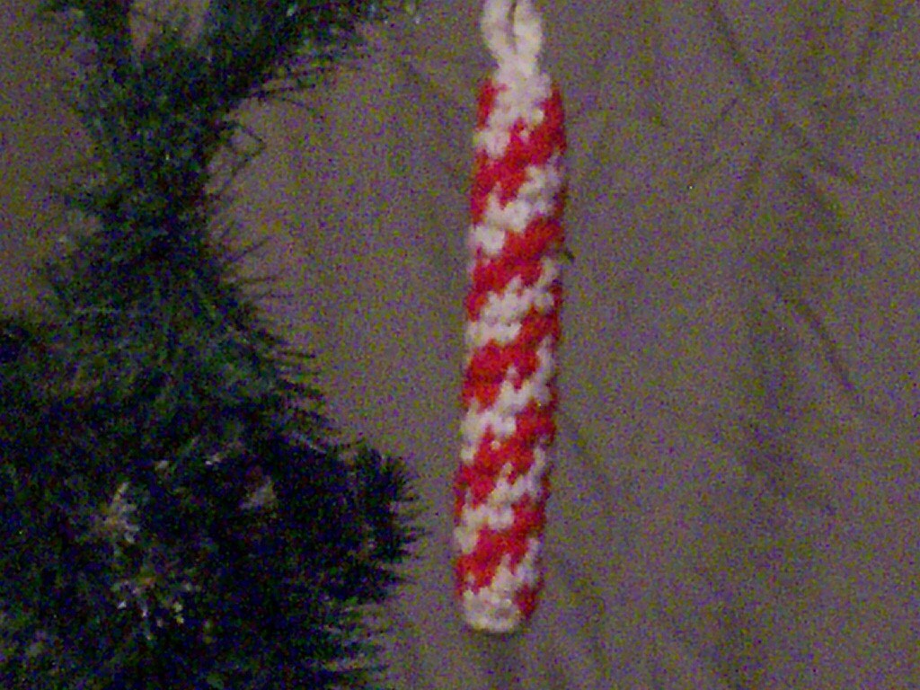 Crochet Candy Cane Pattern