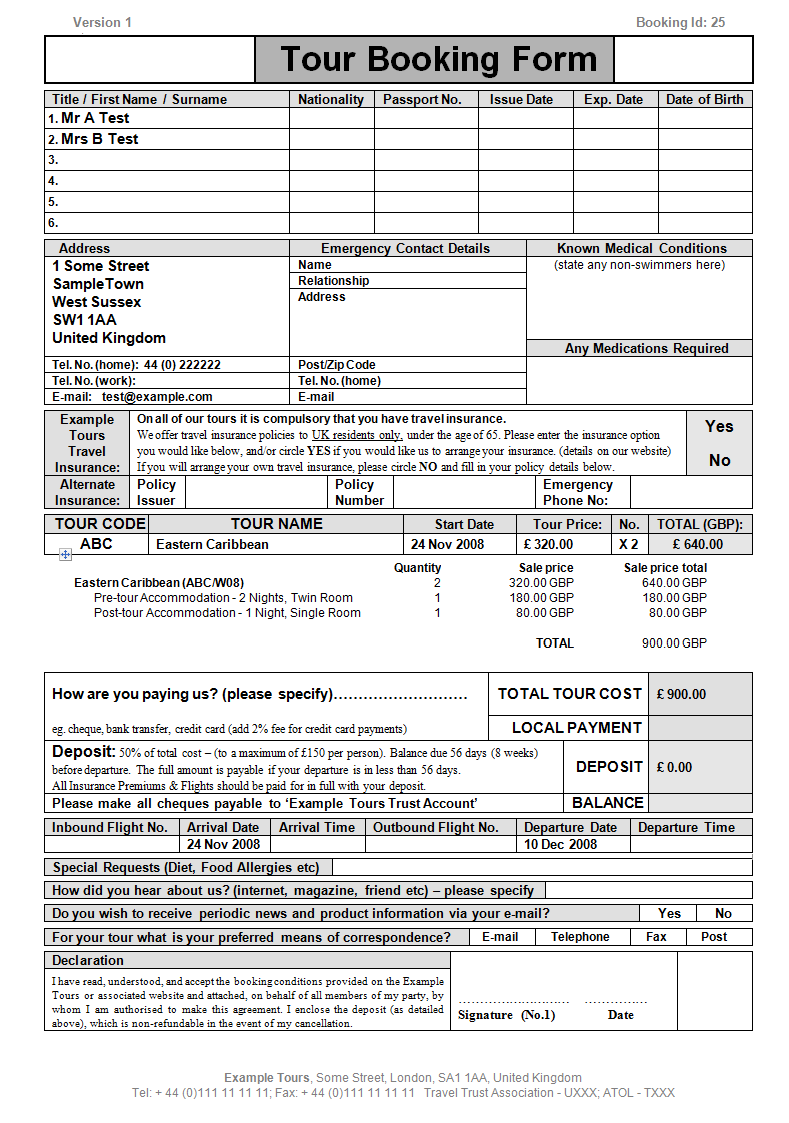 Customer Feedback Form Sample