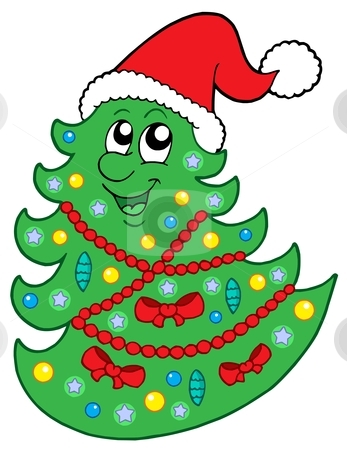 Cute Christmas Tree Clip Art