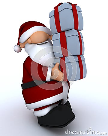 Cute Santa Claus Clipart