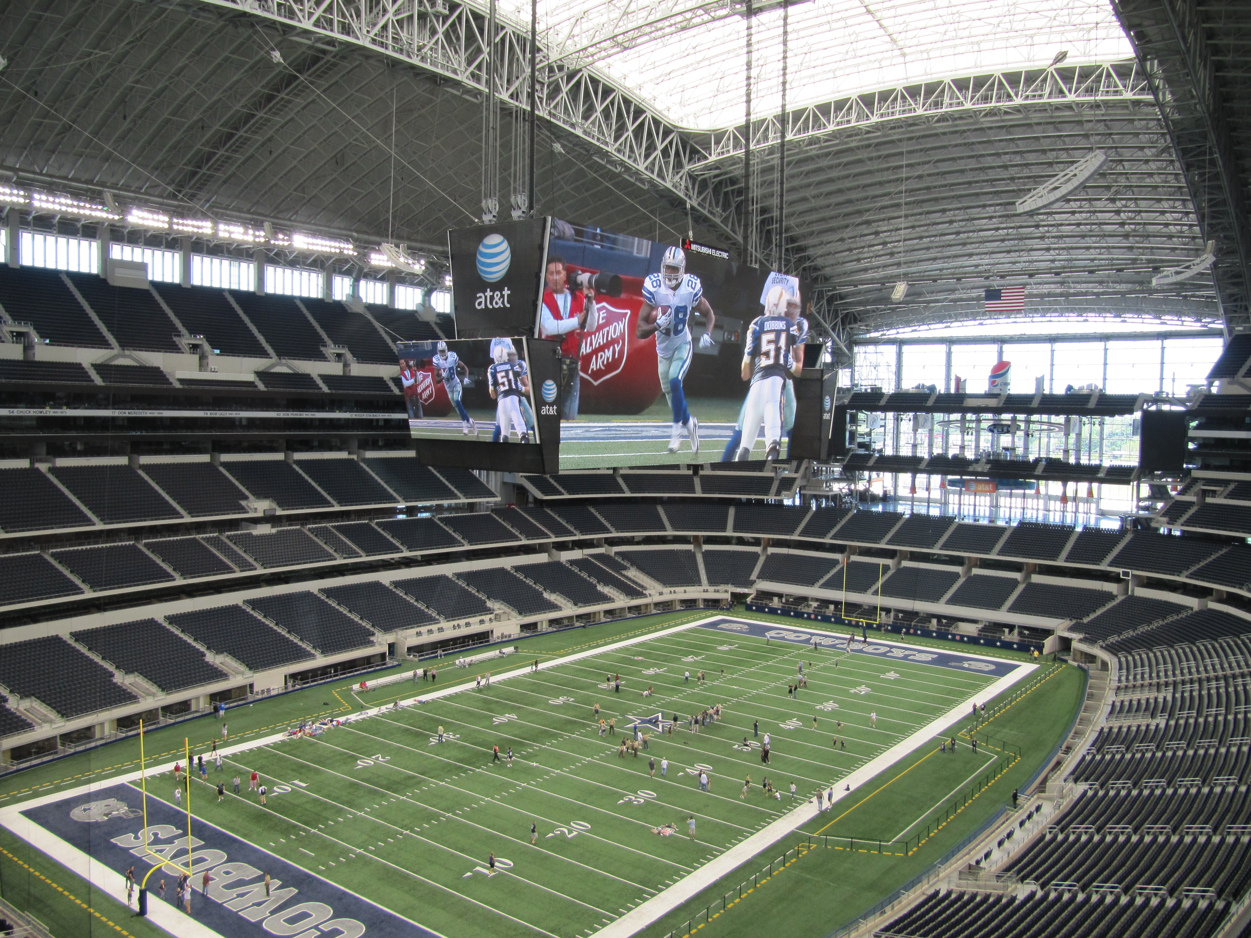 Dallas Cowboys Stadium Screen