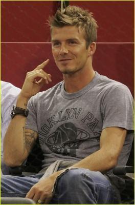 David Beckham Haircut 2009