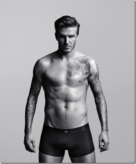 David Beckham Underwear Photoshoot