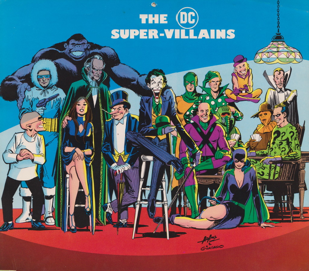 Dc Comics Heroes And Villains