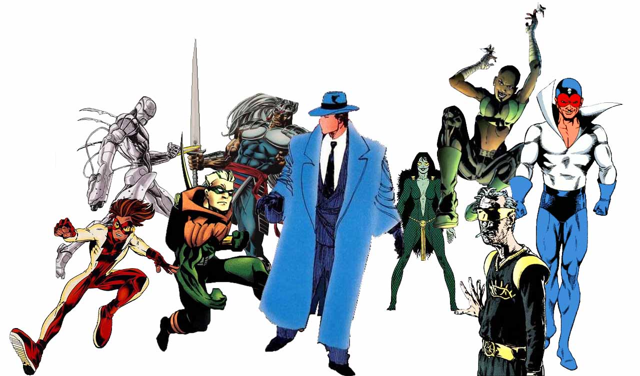 Dc Comics Superheroes And Villains List