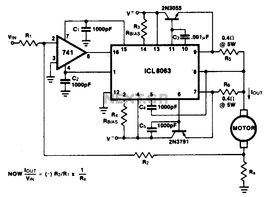 Dc Motor Diagram Circuit