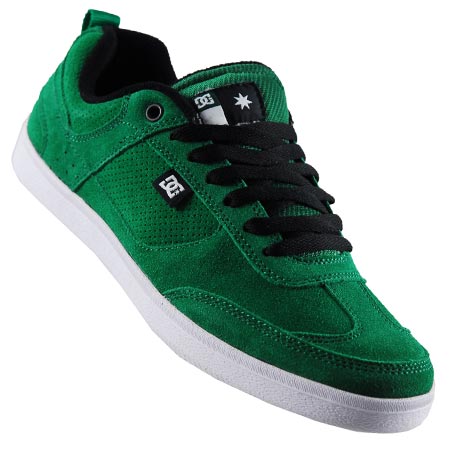 Dc Shoes White Green