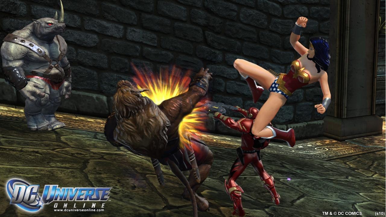 Dc Universe Online Gameplay 2012