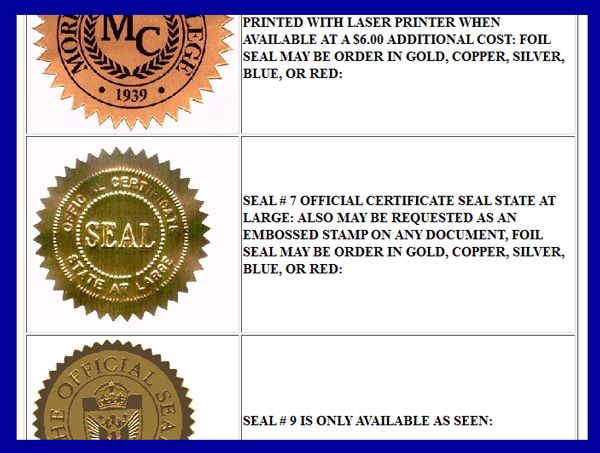 Dealership Certificate Samples