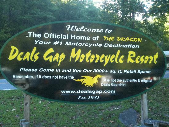 Deals Gap Motorcycle Resort Address