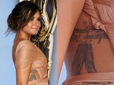 Demi Lovato Tattoo Birds