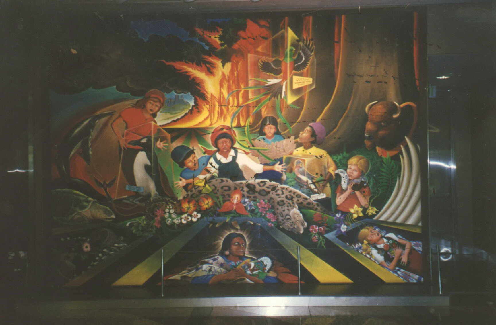 Denver Airport Conspiracy Murals