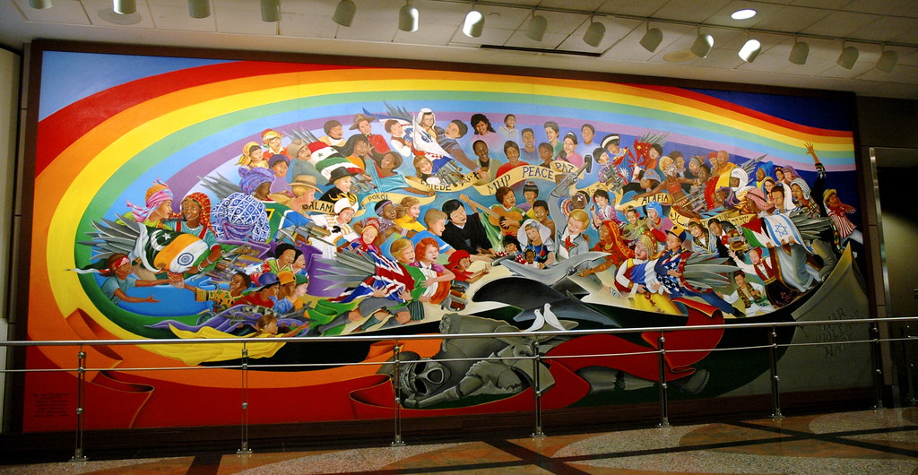 Denver Airport Conspiracy Murals