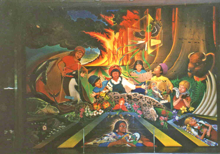 Denver Airport Conspiracy Murals