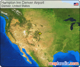 Denver Airport Map United