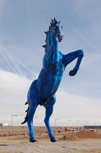 Denver International Airport Horse