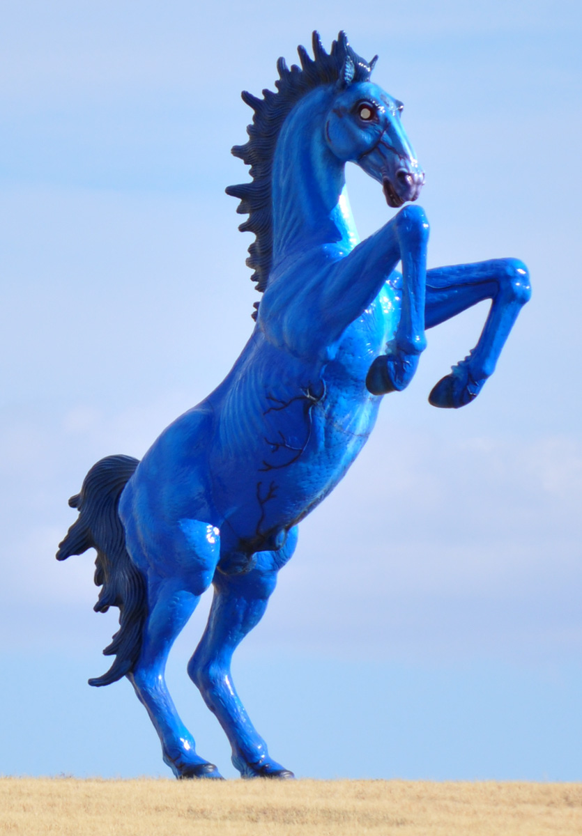 Denver International Airport Horse Statue