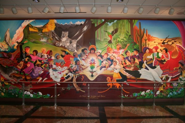 Denver International Airport Murals Location