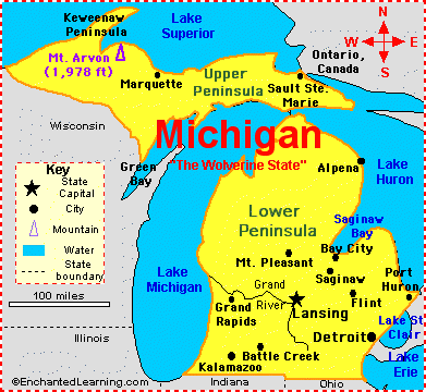 Detroit City Map Pdf