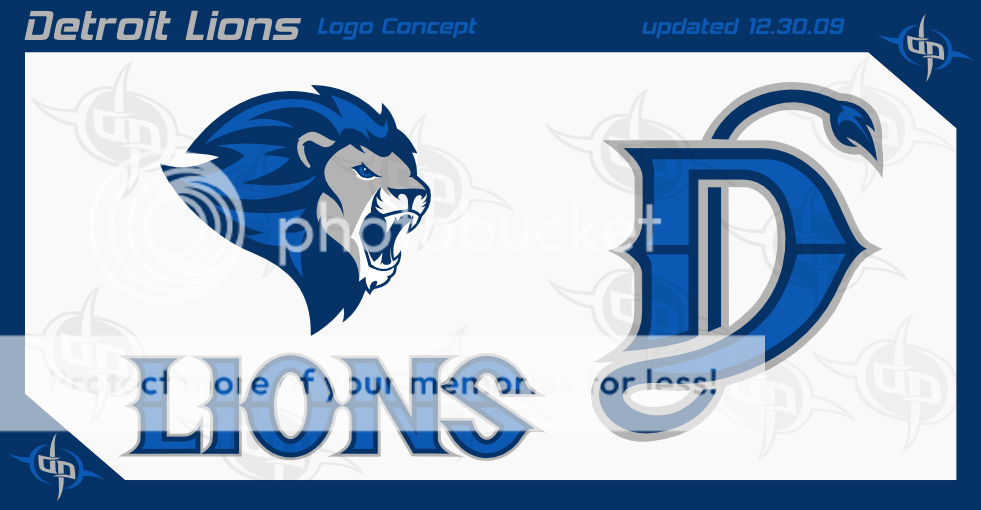 Detroit Lions Logo Font