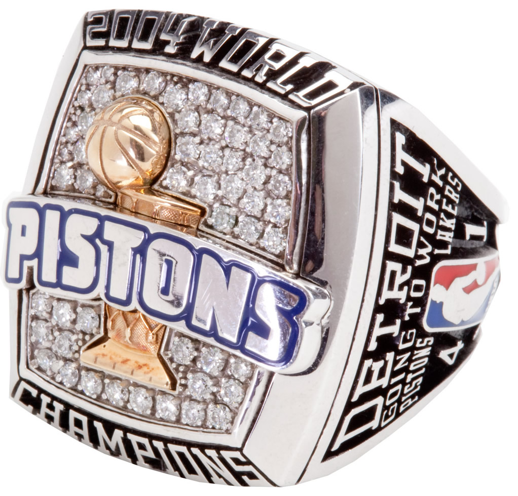 Detroit Pistons 2004 Championship Team