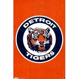 Detroit Tigers Logo Poster