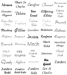 Different Lettering Fonts For Tattoos