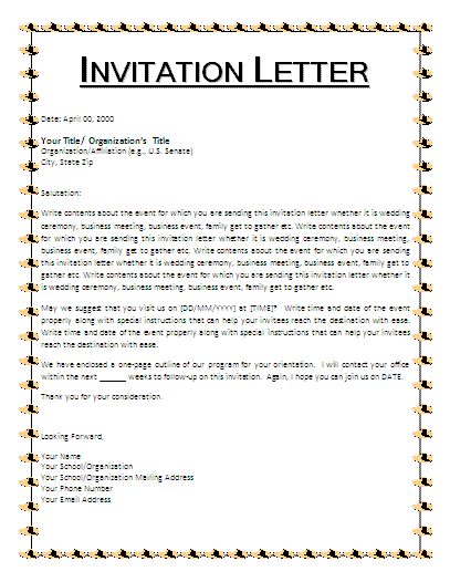Disclaimer Sample Letter