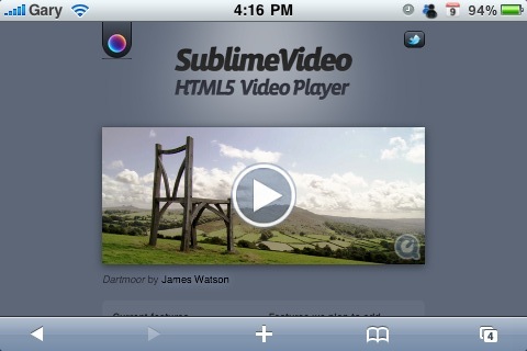 Does Iphone Support Html5 Video
