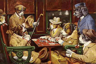 Dogs Playing Poker Painting Information