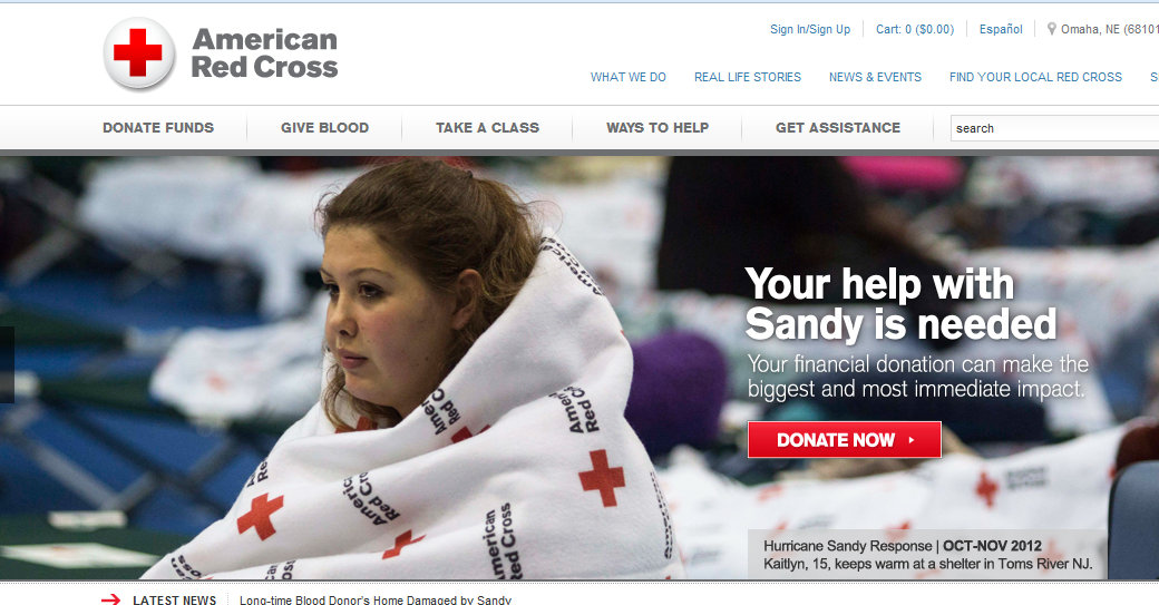 Donate Blood Red Cross Hurricane Sandy