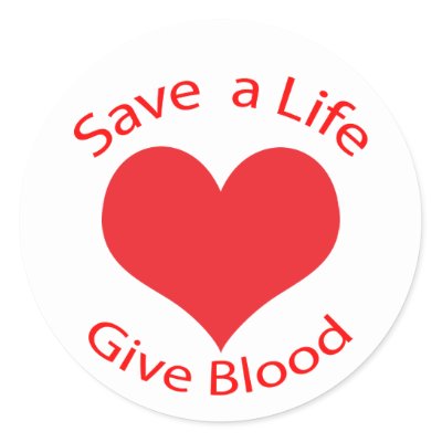 Donate Blood Save Life Poster