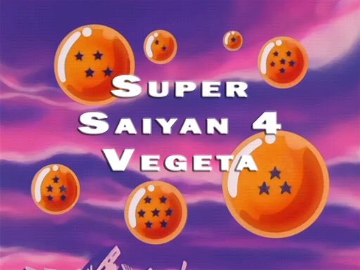 Dragon Ball Gt Vegeta Super Saiyan 4