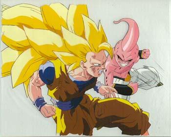 Dragon Ball Z Goku And Vegeta Vs Kid Buu