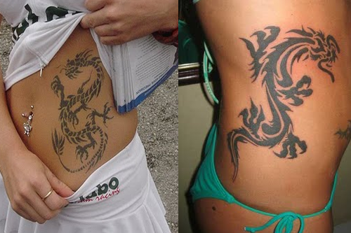 Dragon Tattoos For Women On Thigh
