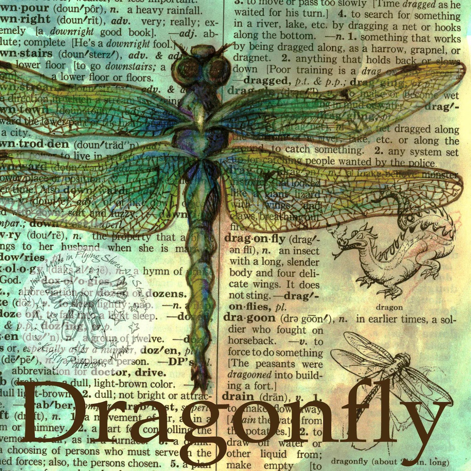 Dragonfly Drawings Free