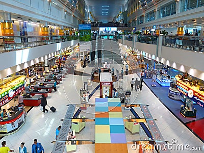 Dubai Airport Map Terminal 1