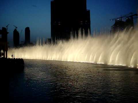 Dubai Mall Fountain Timings
