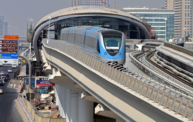 Dubai Metro Construction