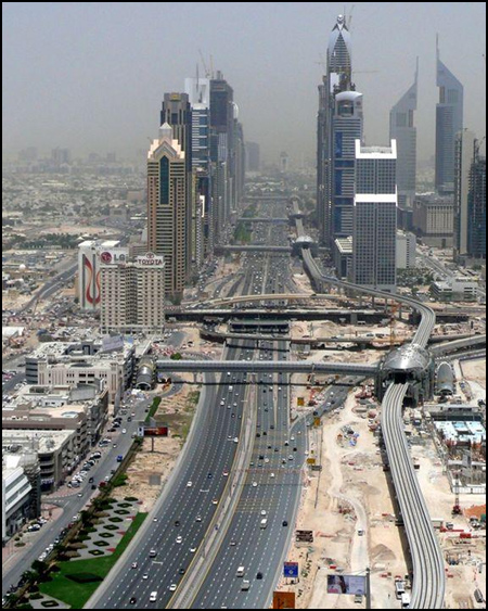 Dubai Metro Stations Red Line