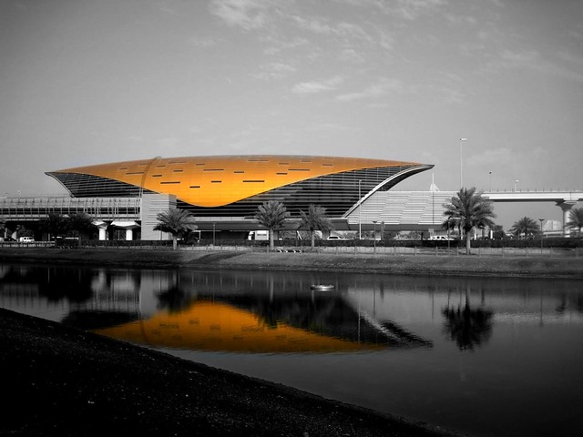 Dubai Metro Train Station